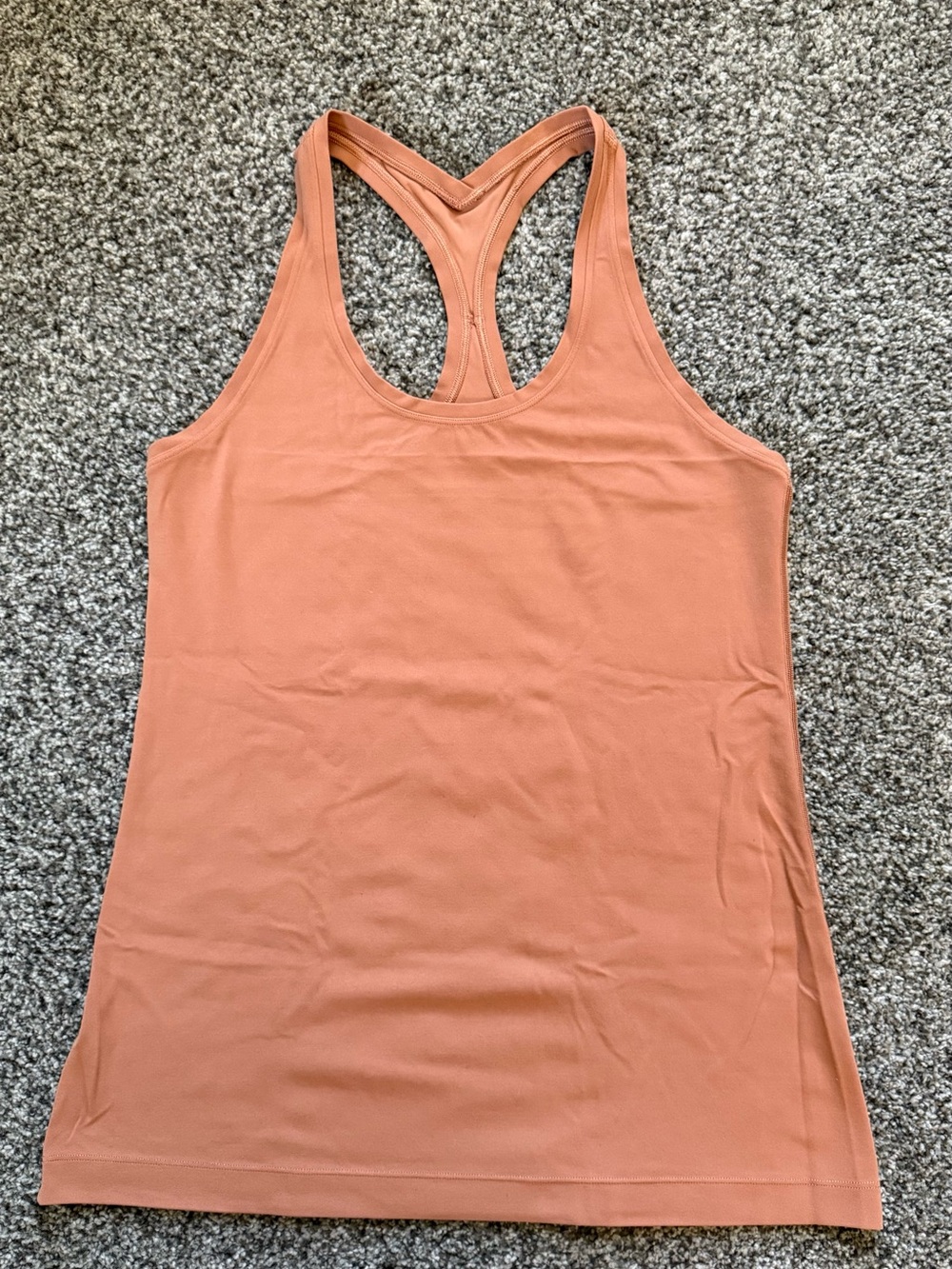 lululemon Terracotta Racerback Tank Top
